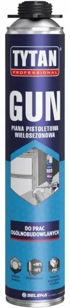 Bezpieczna płatność PIANKA PISTOLETOWA TYTAN PROFESSIONAL WIELOSEZONOWA 750ML